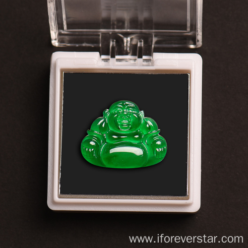 Pendant Certified jadeite buddha